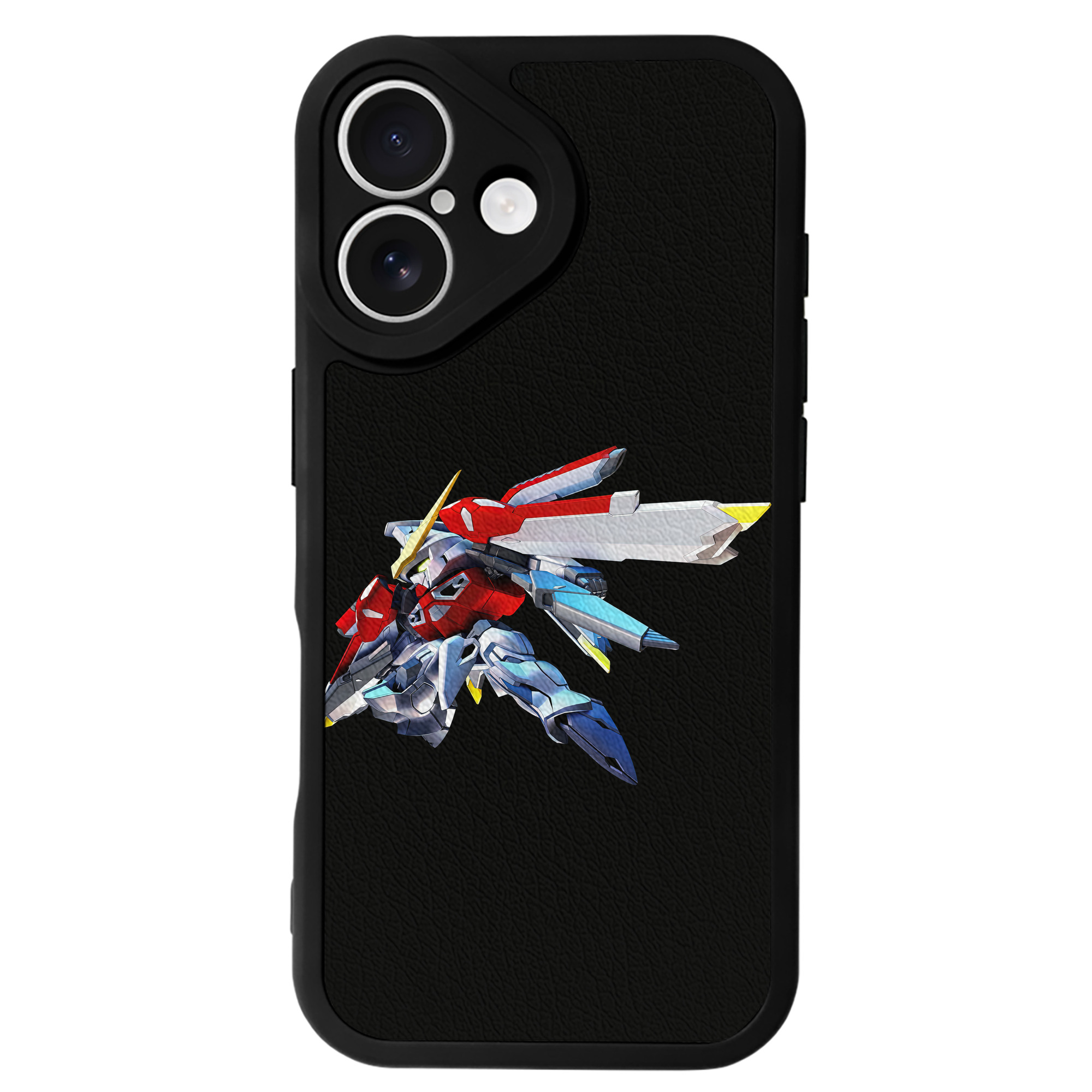 （画像用） 機動戦士ガンダム Mobile Suit Gundam 【iPhone 16シリーズ対応】シリコンスマホケース（レザー調） 材質：シリコン